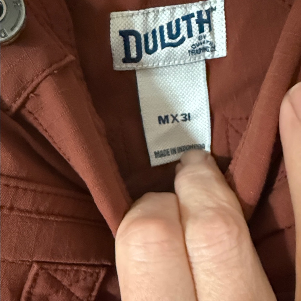 Duluth Trading Co Women's Rust Brown Utility Overalls - Picture 2 of 4